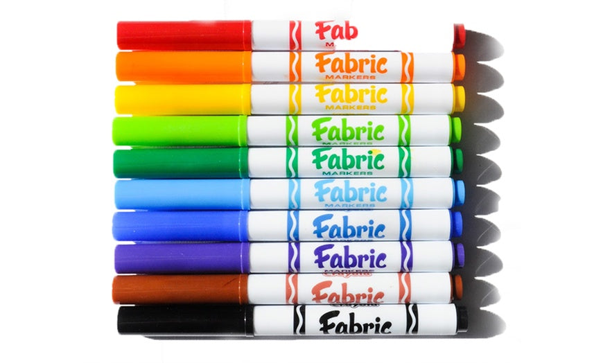 How to Use Crayola Fabric Markers